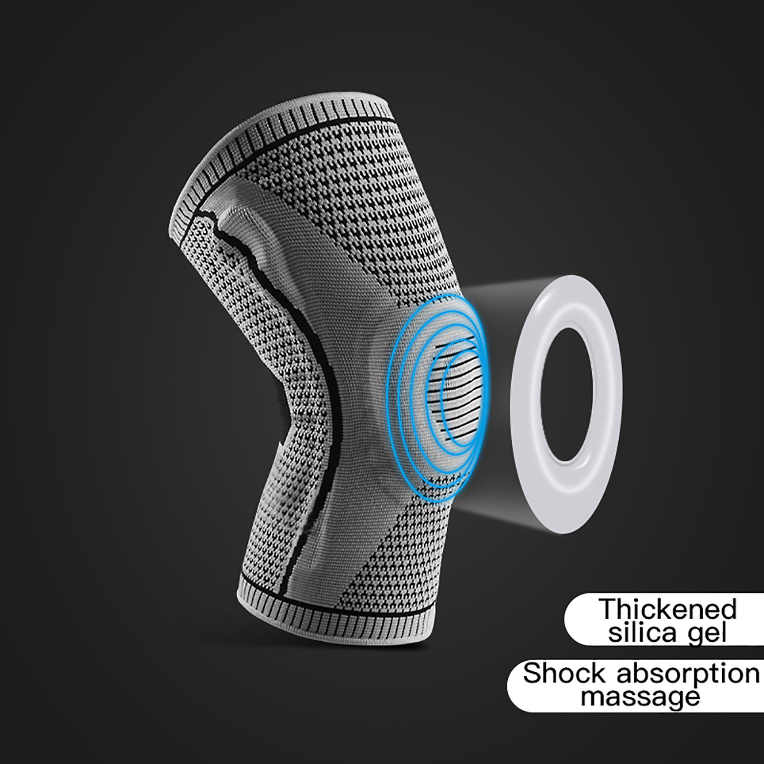 دعم كم الركبة المضغوط المزدوج  - مراجعة Knee Sleeve Pair وسعره