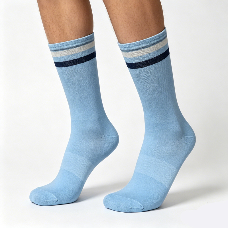 جوارب رياضية مخططة احترافية مت - مراجعة Knee Sleeve Pair وسعره