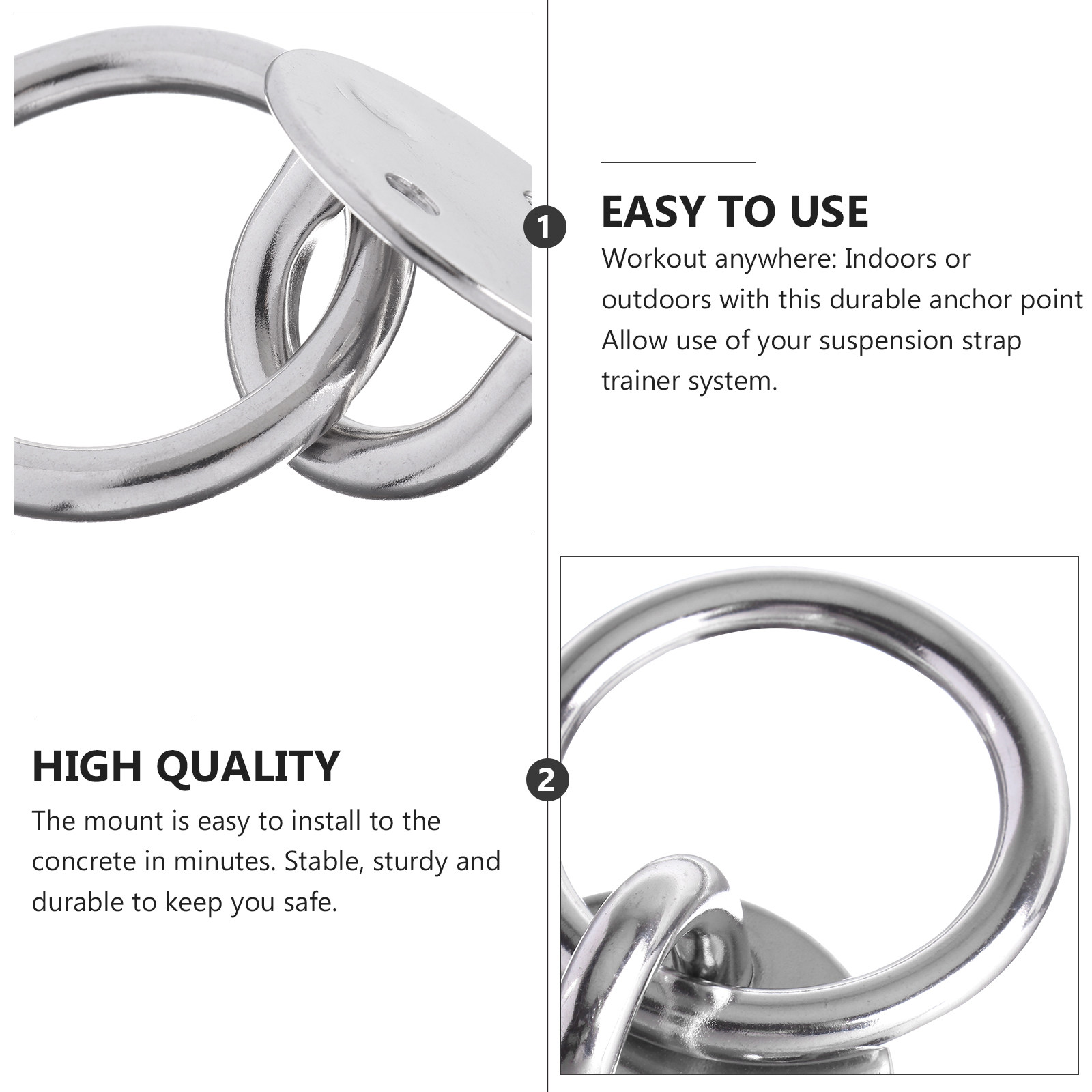 مجموعة واحدة من معدات اللياقة  - مراجعة Battle Rope Anchor وسعره