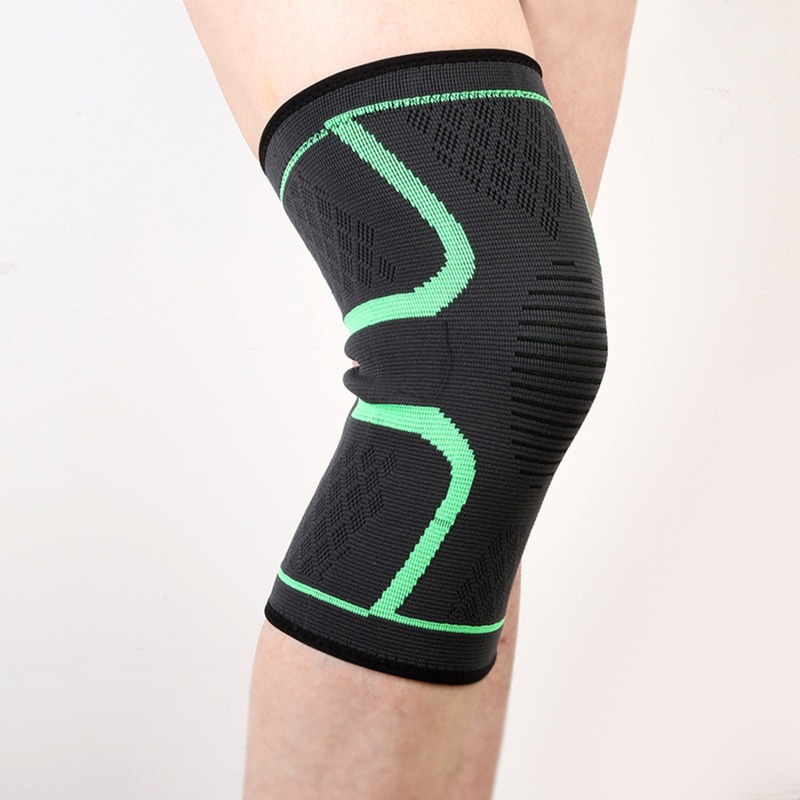 دعامة ركبة مرنة للرجال مصنوعة  - مراجعة Knee Sleeve Pair وسعره