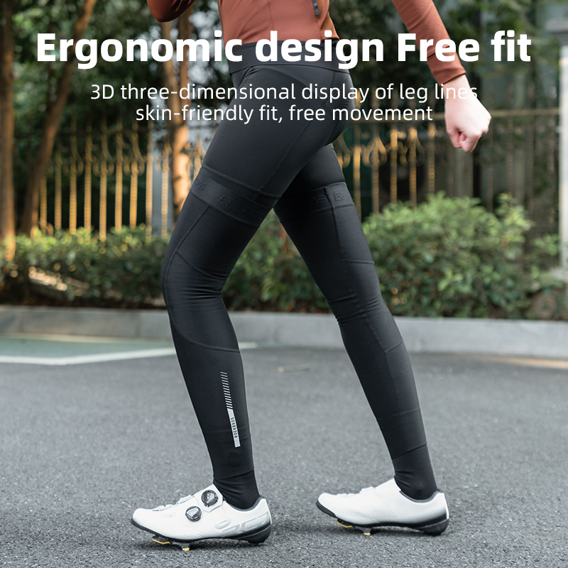 ROCKBROS الشتاء الدراجات تدفئة - مراجعة Knee Sleeve Pair وسعره