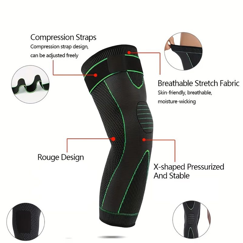 قطعتان من واقيات الركبة الضاغط - مراجعة Knee Sleeve Pair وسعره